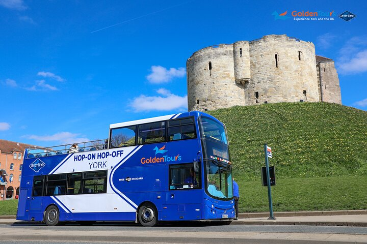 Golden Tours York Hop-on Hop-off Open Top Bus Tour with Audio Guide - Photo 1 of 25